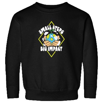 Discover Climate Change Environmental Earth Day Planet Sweatshirts
