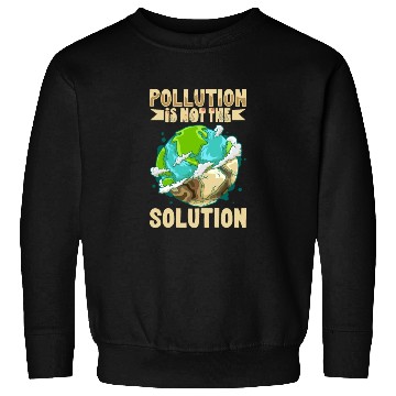 Discover Climate Change Environmental Earth Day Planet Sweatshirts