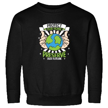 Discover Climate Change Environmental Earth Day Planet Sweatshirts