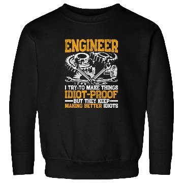 Discover Engineer engineering sciences Sweatshirts
