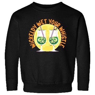 Discover Wickedly Wet Your Whistle Bartender Halloween Sweatshirts