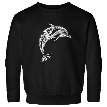 Discover Dolphin maori design Sweatshirts