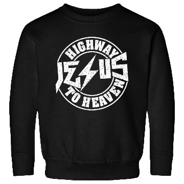 Discover Jesus Highway To Heaven Love Jesus Christian Sweatshirts