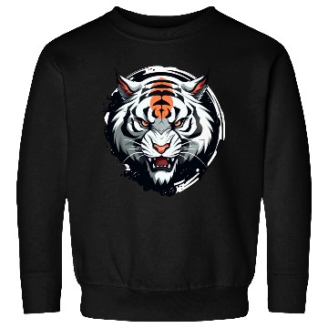 Discover Tiger anime style Sweatshirts