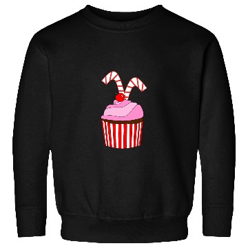 Discover Cupcakes And Candy Canes Sweatshirts
