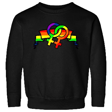 Discover Gender lesbians in rainbow colors Sweatshirts