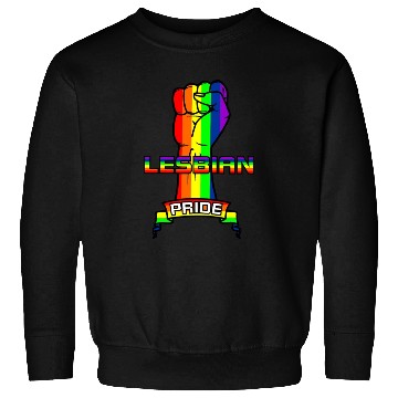 Discover Rainbow lesbian pride Sweatshirts