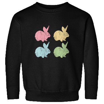 Discover Easter Bunny Pastel Toddler Child Mom Sweatshirts
