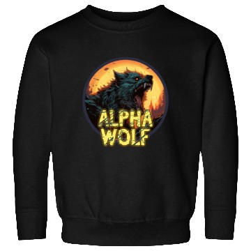 Discover Alpha Wolf Sweatshirts