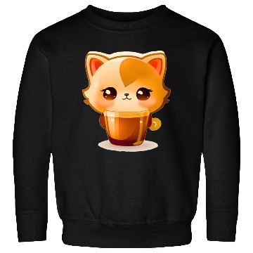 Discover "Mornings Made Better: A Toast to Coffee" Sweatshirts