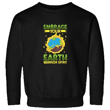 Discover Climate Change Environmental Earth Day Planet Sweatshirts