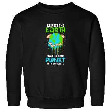Discover Climate Change Environmental Earth Day Planet Sweatshirts