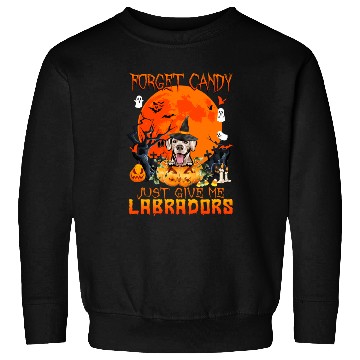 Discover Forget Candy Just Give Me Labradors Pumpkin Sweatshirts