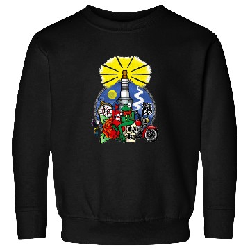 Discover Pinup and night frog Sweatshirts