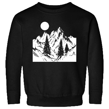 Discover Mountains Nature Outdoor Adventure Sweatshirts