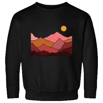 Discover Mountains Nature Adventure Outdoor Sweatshirts