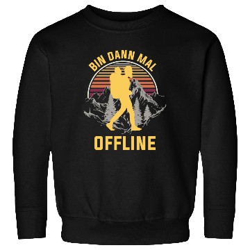 Discover Bin dann mal Offline Sweatshirts
