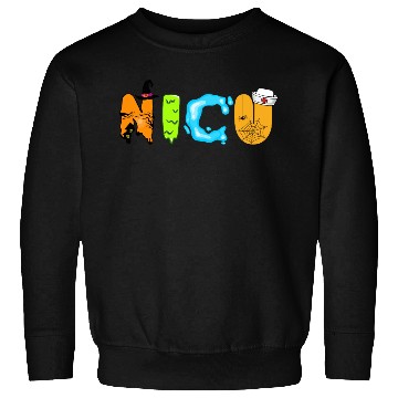 Discover Cute NICU Halloween design Sweatshirts