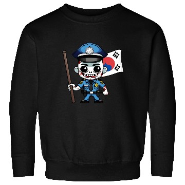 Discover Police Korean Zombie Sweatshirts