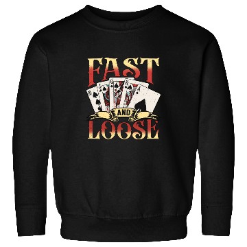 Discover Classic Blackjack Fast And Loose Casino Card Game Sweatshirts