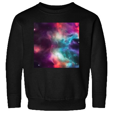 Discover Galaxy nebula abstract design Sweatshirts