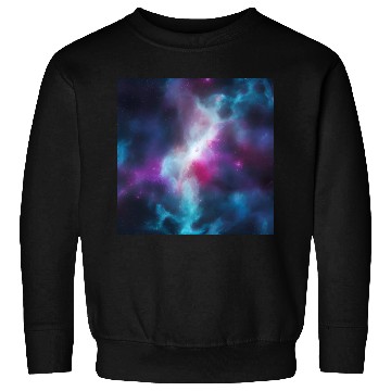 Discover Galaxy nebula abstract design Sweatshirts