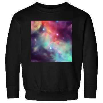 Discover Galaxy nebula abstract design Sweatshirts