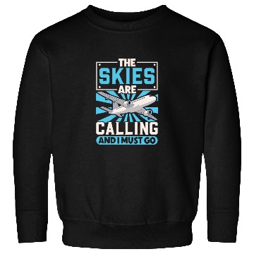 Discover Pilot Aviation Airplane Airline Future Pilots Sweatshirts