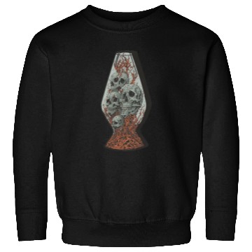 Discover Creepy Skulls In Vase Sweatshirts