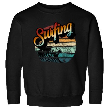 Discover Summer Surfing Sweatshirts