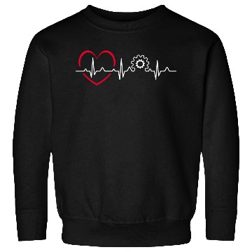 Discover Mechanic Heartbeat Sweatshirts