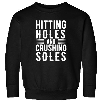 Discover Funny Retro Cornhole Lover Hitting Holes And Sweatshirts