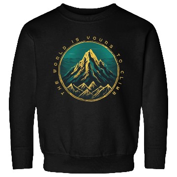 Discover Abstract Mountain Artwork Sweatshirts
