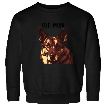 Discover GSD mom dog lovers graphic Sweatshirts