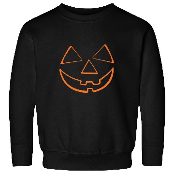Discover Pumpkin Head Face Lazy Halloween Pumpkin Sweatshirts