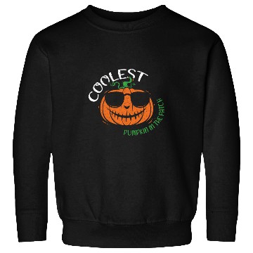 Discover Kids Coolest Pumpkin Cool Lazy Creepy Halloween Sweatshirts