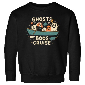 Discover Spooky Cute Kawaii Ghost Design – Boos Cruise Sweatshirts