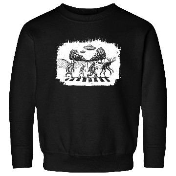 Discover Cryptid Crosswalk Sweatshirts