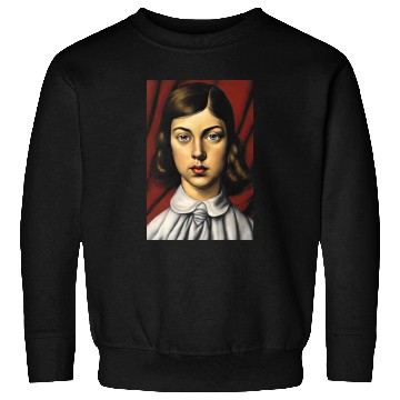 Discover Blue-eyed Woman Painting Sweatshirts