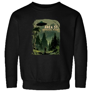 Discover Area 51 National Park - Established In 1955 Sweatshirts