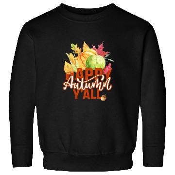 Discover Happy Autumn y'all Sweatshirts