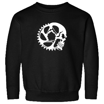 Discover Cycling Cyclist Skull Sweatshirts