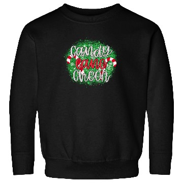 Discover Candy Cane Cheer Happy Christmas Xmas Holiday Sweatshirts