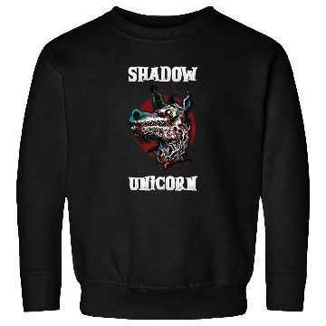 Discover Dark Unicorn Horror Unicorn Midnight Unicorn Dark Sweatshirts