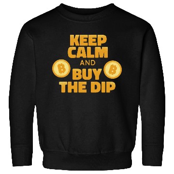 Discover Keep calm and buy the dip Sweatshirts
