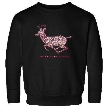 Discover Deer - Maroon Sweatshirts