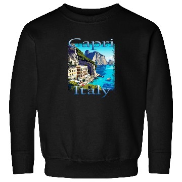 Discover Italy Capri Campania Unique Design Sweatshirts