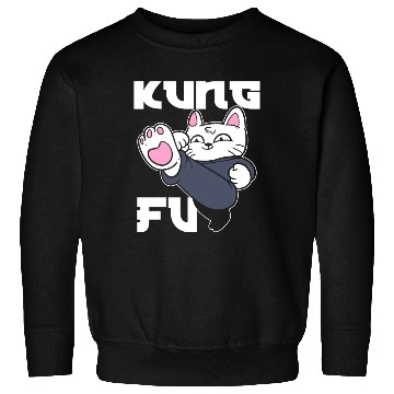 Discover Kung Fu Cat Cat Mom Sweatshirts