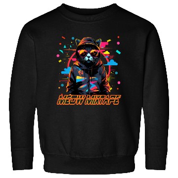Discover 80s meow mixtape Sweatshirts