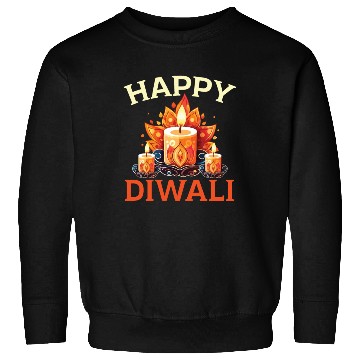 Discover Happy Diwali Diwali Festival Indian Hindu Hinduism Sweatshirts
